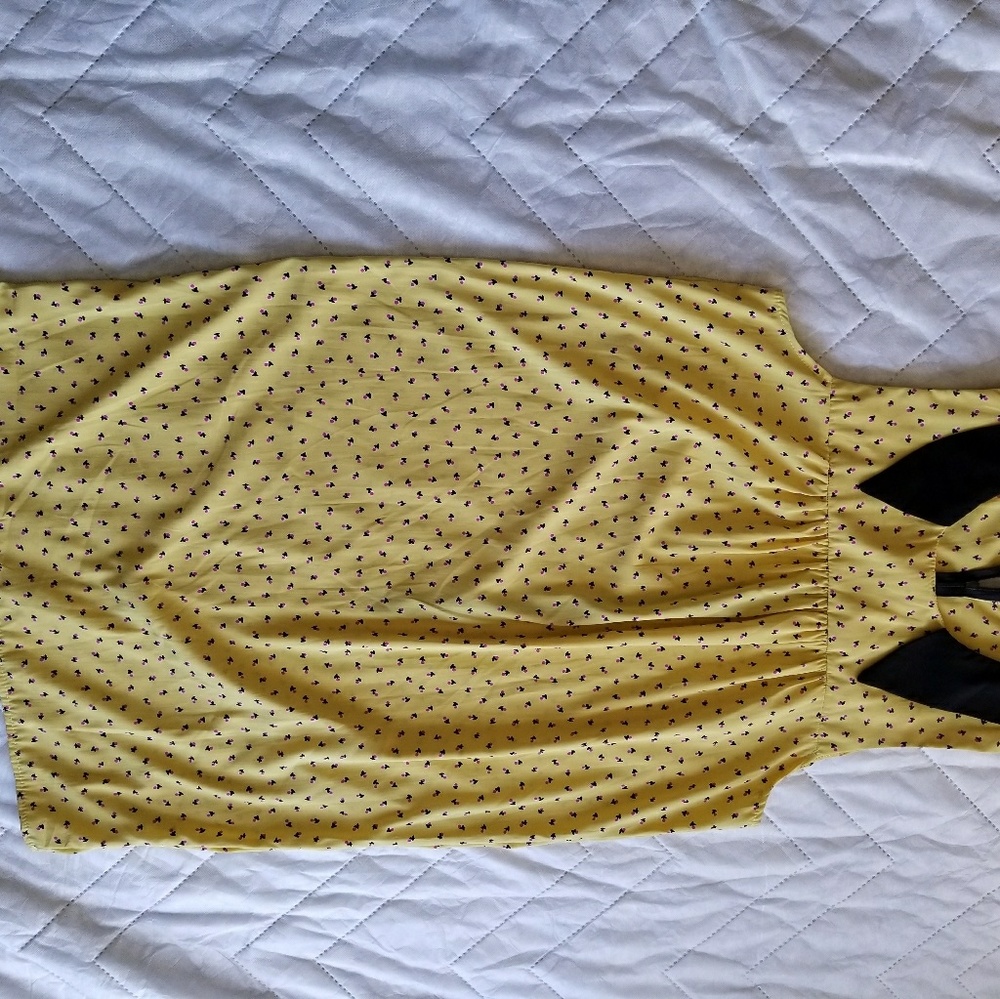 Everly yellow dress